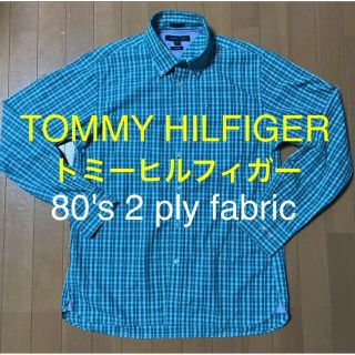 トミーヒルフィガー(TOMMY HILFIGER)のTOMMY HILFIGER 80's 2 ply fabric  チェック柄(シャツ)