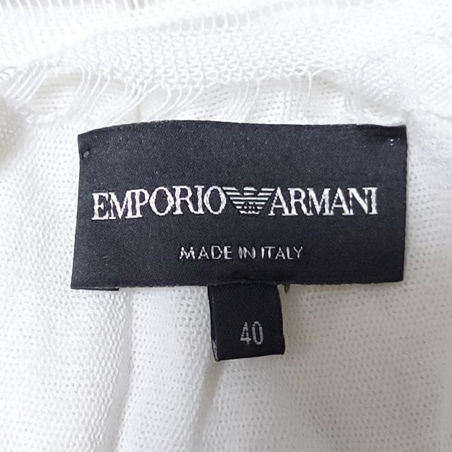 Emporio Armani(エンポリオアルマーニ)のエンポリオアルマーニ チュニック 1 S - 白 レディースのトップス(チュニック)の商品写真