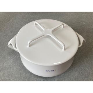 ダンスク(DANSK)のdansk 18センチ　ホワイト(鍋/フライパン)