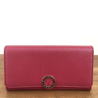 BVLGARI - 極美品 BVLGARI 長財布 レザー ヘザーアメジスト リング 307