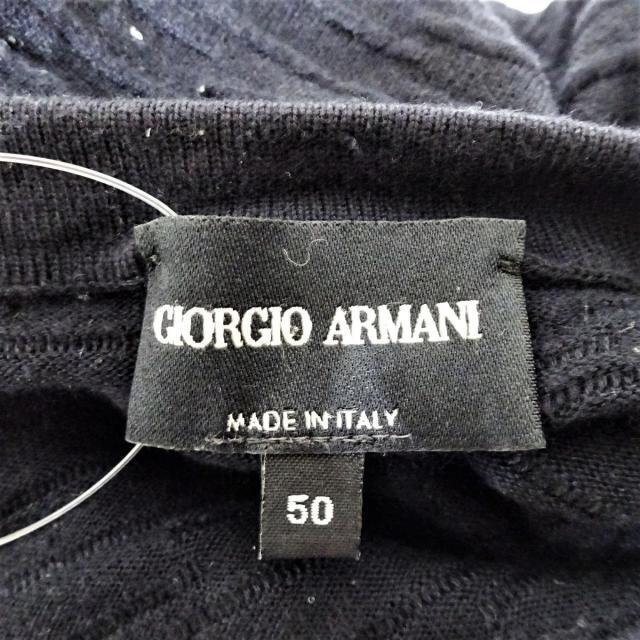 Giorgio Armani(ジョルジオアルマーニ)のジョルジオアルマーニ 長袖カットソー 50 M メンズのトップス(Tシャツ/カットソー(七分/長袖))の商品写真