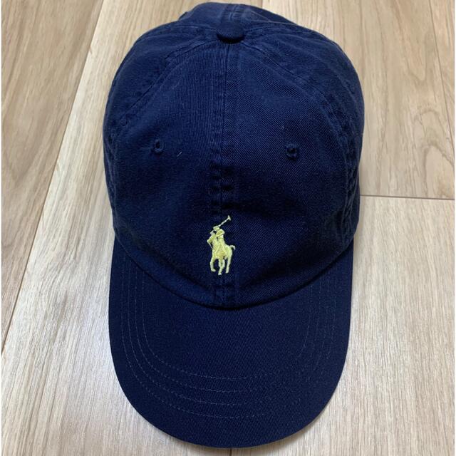 POLO RALPH LAUREN(ポロラルフローレン)の【くまこ様専用】美品ポロラルフローレンキャップ　ネイビー メンズの帽子(キャップ)の商品写真