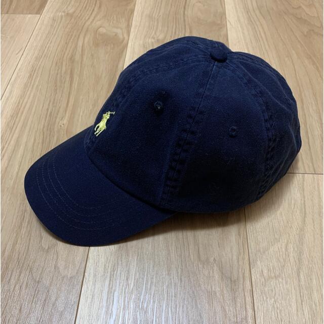 POLO RALPH LAUREN(ポロラルフローレン)の【くまこ様専用】美品ポロラルフローレンキャップ　ネイビー メンズの帽子(キャップ)の商品写真