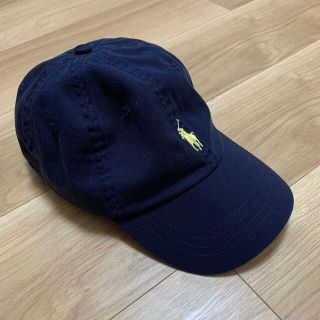 ポロラルフローレン(POLO RALPH LAUREN)の【くまこ様専用】美品ポロラルフローレンキャップ　ネイビー(キャップ)