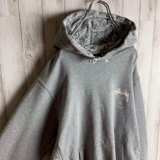 STUSSY   希少デザインステューシーバックプリント パーカー