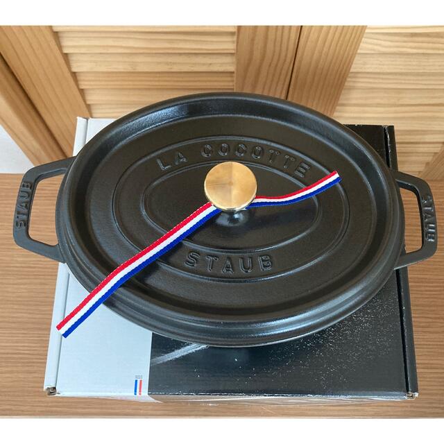 STAUB オーバル　27cm ストウブ  ブラック