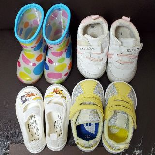 幼児靴　14cm　4足セット(スニーカー)