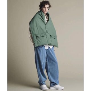ノースフェイス パープルレーベル ナナミカ ダウンケープ Down Cape