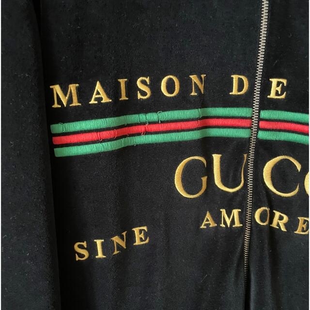 Gucci(グッチ)のGUCCI ベロアブルゾン メンズ メンズのジャケット/アウター(ブルゾン)の商品写真