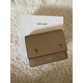 セリーヌ(celine)の美品　セリーヌ スモール　三つ折り財布(財布)