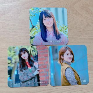 乃木坂46 Time flies Cafe 限定 コースター セット(アイドルグッズ)