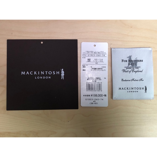 MACKINTOSH(マッキントッシュ)のMACKINTOSH LONDON キャバリーツィルベルテッドコート 極美品 メンズのジャケット/アウター(トレンチコート)の商品写真