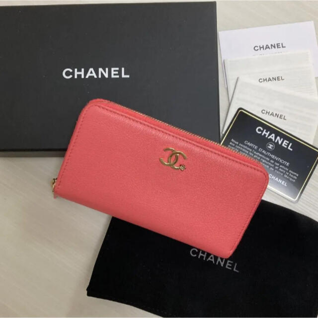 ◆CHANEL◆財布◆ピンク◆