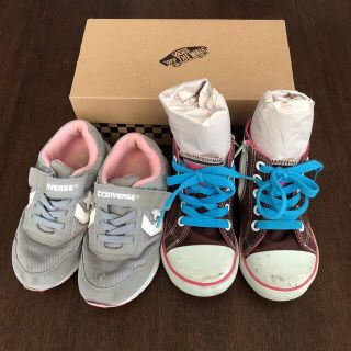 コンバース(CONVERSE)の♡女の子むけ♡ converse／vans 2足セット(スニーカー)