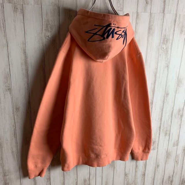 STUSSY - 【希少カラー】ステューシー☆フード刺繍 パーカー 入手困難