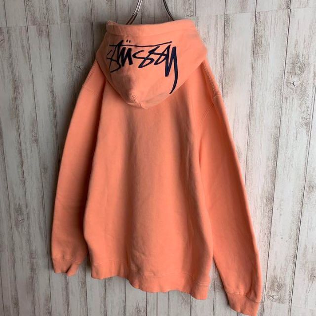 STUSSY - 【希少カラー】ステューシー☆フード刺繍 パーカー 入手困難
