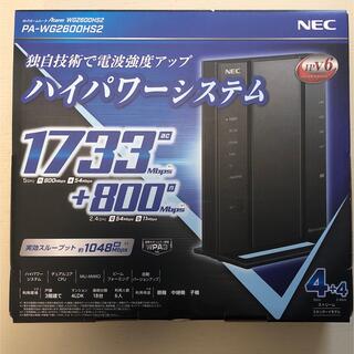 エヌイーシー(NEC)のNEC◆無線LANルーター(Wi-Fiルーター) PA-WG2600HS2(PC周辺機器)