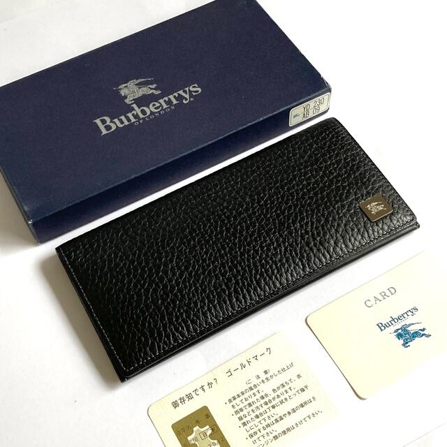 BURBERRY(バーバリー)のBurberrys/バーバリーズ  長財布  箱付き  美品 メンズのファッション小物(長財布)の商品写真