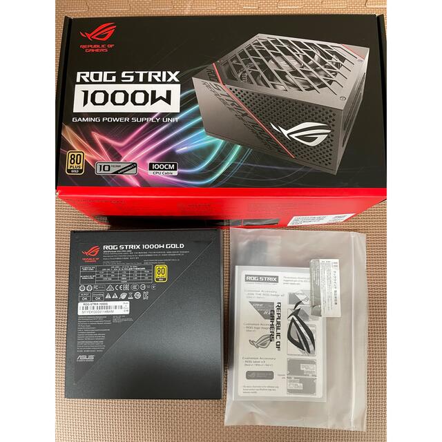 ASUS - ROG-STRIX-1000Gの通販 by thsr5721's shop｜エイスースならラクマ