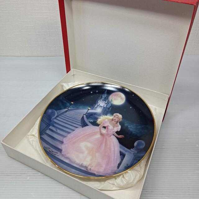 新品 限定品 FRANKLIN MINT シンデレラ 絵皿 シリアル入り