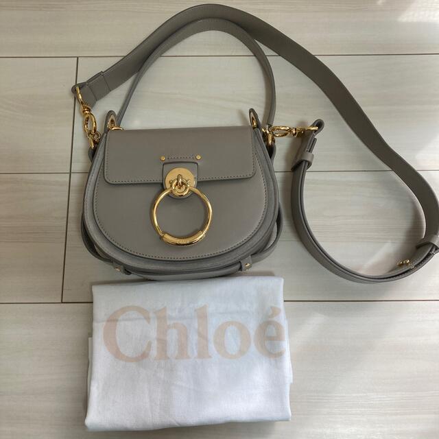 Chloeｸﾛｴ TESSﾃｽ 2wayショルダーバッグ　モッティグレー