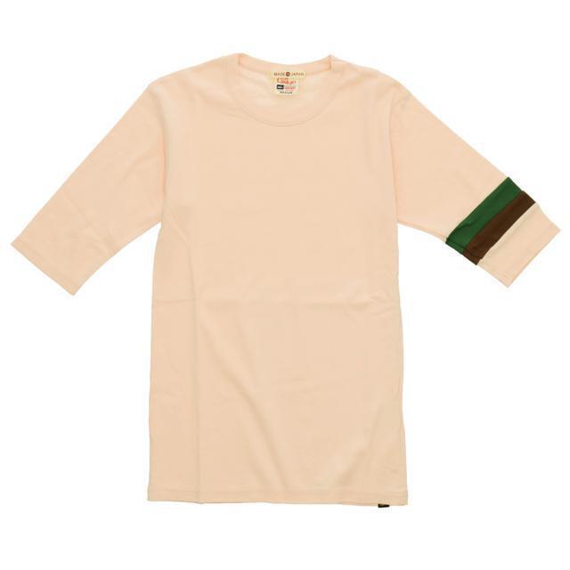 KRIFF MAYER(クリフメイヤー)のKRIFF MAYER クリフメイヤー タイトフィット5分袖Ｔシャツ 袖ライン メンズのトップス(Tシャツ/カットソー(半袖/袖なし))の商品写真