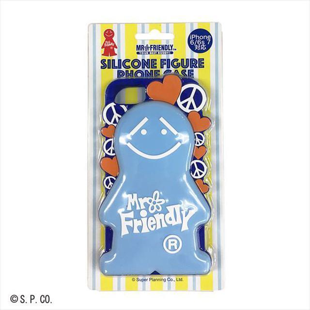 ROOTOTE(ルートート)のMr.Friendly ミスターフレンドリー FR.iPhoneダイカットケース スマホ/家電/カメラのスマホアクセサリー(ストラップ/イヤホンジャック)の商品写真