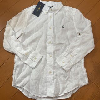 ラルフローレン(Ralph Lauren)のラルフローレンのボタンダウンシャツ　新品　130 80%オフ(ブラウス)