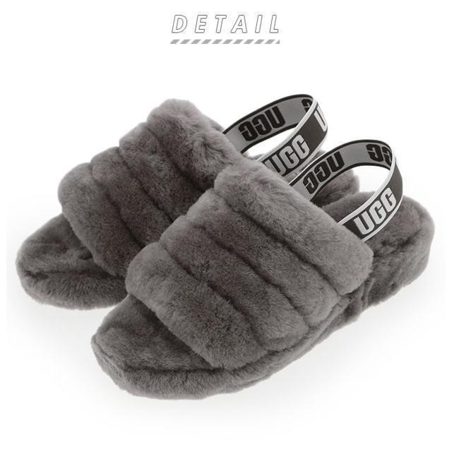 【並行輸入】 UGG アグ FLUFF YEAH SLIDE 1095119 2