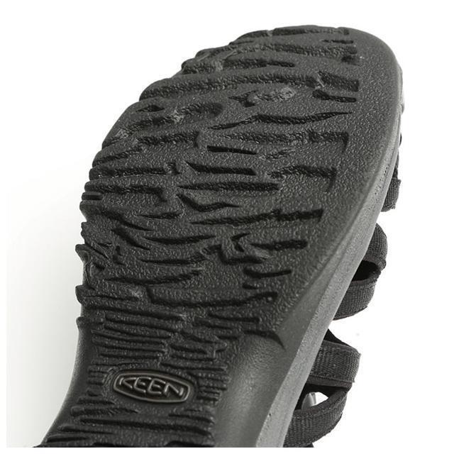 キーン KEEN サンダル レディース ウィスパー ブラック 黒 24.0