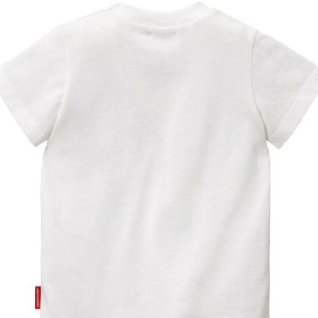 mikihouse(ミキハウス)のミキハウス Tシャツ 半袖 ホワイト 110 キッズ/ベビー/マタニティのキッズ服男の子用(90cm~)(Tシャツ/カットソー)の商品写真