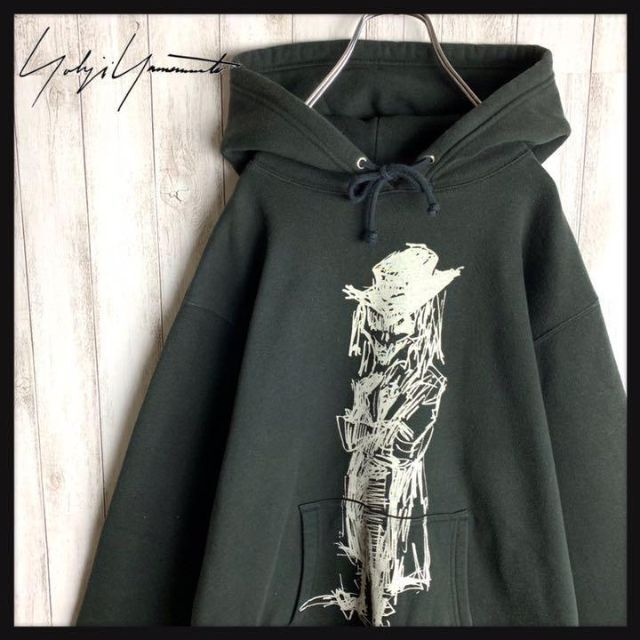 入手困難!】Yohji Yamamoto 画と機_コラボパーカー