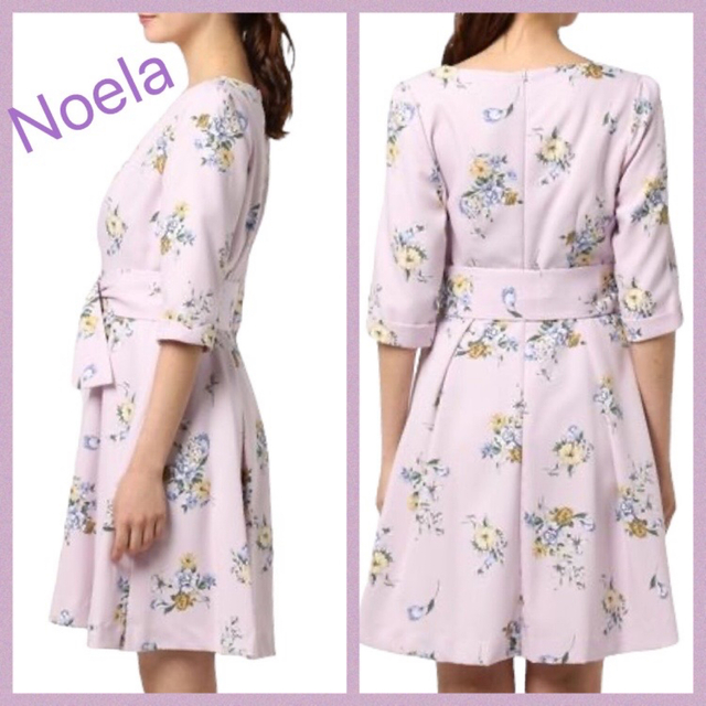 Noela(ノエラ)の【未使用】Noela  ノエラ  ワンピース  花柄  Mサイズ レディースのワンピース(ひざ丈ワンピース)の商品写真