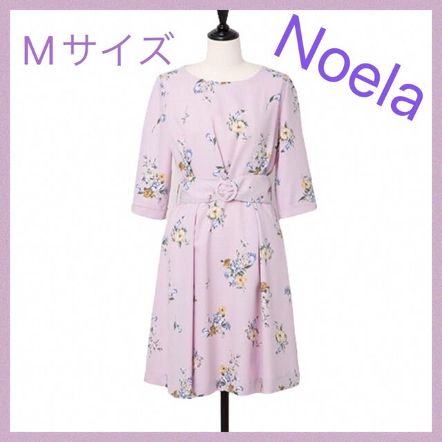 Noela(ノエラ)の【未使用】Noela  ノエラ  ワンピース  花柄  Mサイズ レディースのワンピース(ひざ丈ワンピース)の商品写真