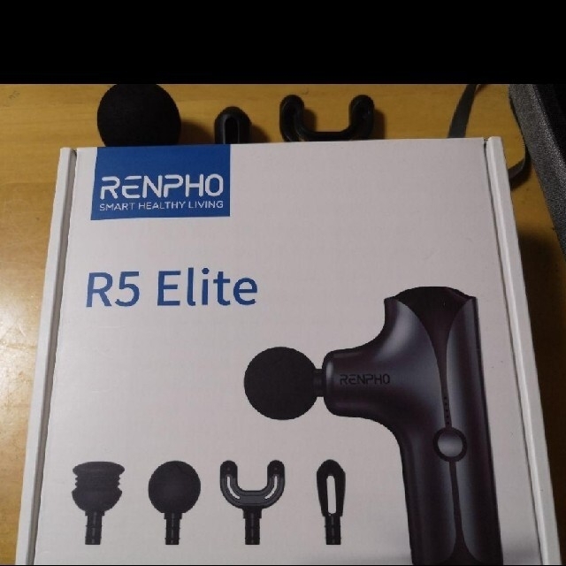 RENPHO ケース と 3種のヘッド スマホ/家電/カメラの美容/健康(マッサージ機)の商品写真