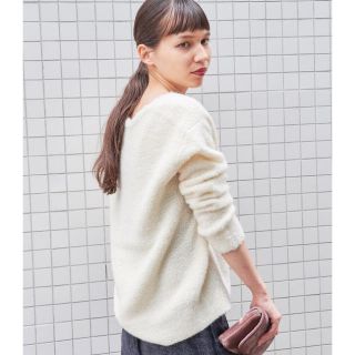 アダムエロぺ(Adam et Rope')の新品 Adam et Rope'  アルパカ Vネックニット(ニット/セーター)