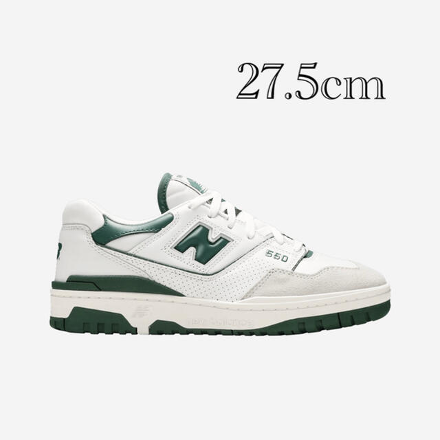待望☆】 New Balance - NEW BALANCE BB550WT1 GREEN スニーカー - www