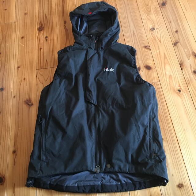 tilak Ventile Hood Vest Sティラック ダウンベスト