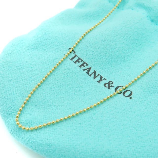 福袋セール】 Tiffany CG8 ネックレス ゴールド チェーン ビーズ