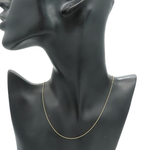 Tiffany & Co.(ティファニー)の希少 未使用 ティファニー ビーズ チェーン ゴールド ネックレス CG8 レディースのアクセサリー(ネックレス)の商品写真