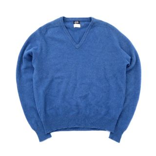 ブルックスブラザース(Brooks Brothers)の70s ビンテージ ブルックスブラザーズ Vネック ラムウール ニット セーター(ニット/セーター)