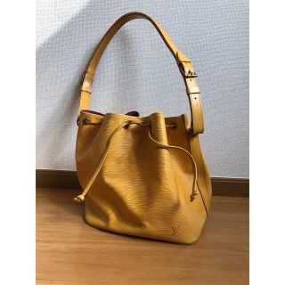 LOUIS VUITTON - LOUIS VUITTON エピ プチノエ イエロー ショルダー