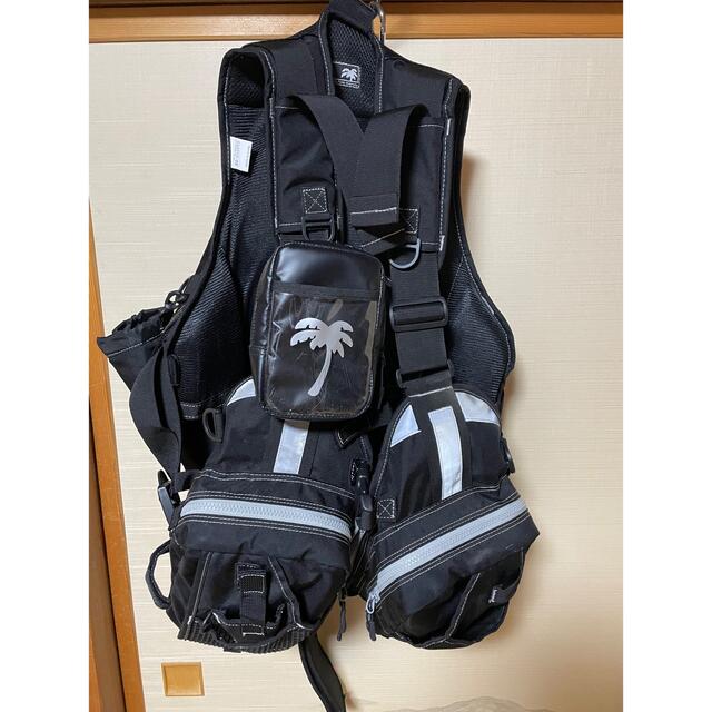 パームス タックルベスト Type2 NEW パームス タックルベスト カラー:ブラック 浮力:7.5kg24時間超