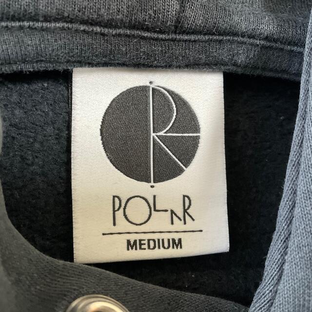 POLAR SKATE CO. ポーラースケート パーカー M ブラック 黒 の通販 by