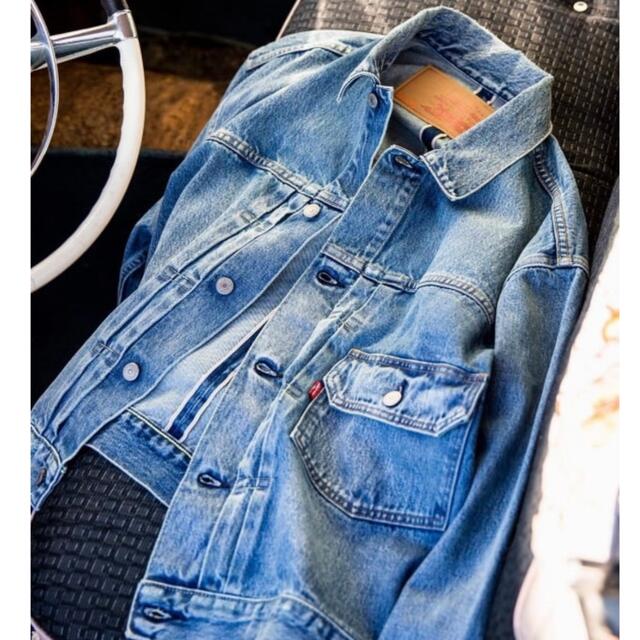 リーバイス×ビームス 別注Super Wide Trucker デニムジャケット