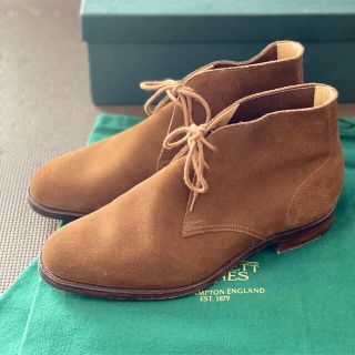 クロケットアンドジョーンズ(Crockett&Jones)のセール！【超美品】クロケット&ジョーンズ チャッカブーツ(ブーツ)