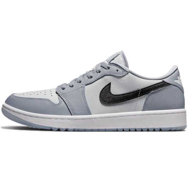 NIKE(ナイキ)の即納 28.0cm ナイキ AIR JORDAN 1 Low ウルフグレー スポーツ/アウトドアのゴルフ(シューズ)の商品写真