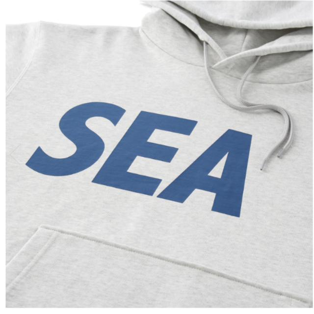 【Mサイズ】 SEA HOODIE / ASH.H-NAVY