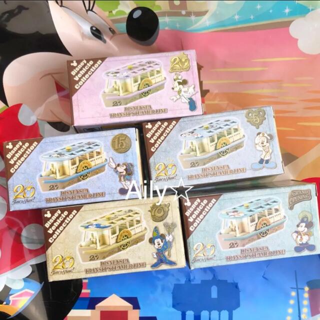 Disney(ディズニー)の新作♡ トミカ  ディズニーシー　トランジットスチーマーライン エンタメ/ホビーのおもちゃ/ぬいぐるみ(ミニカー)の商品写真