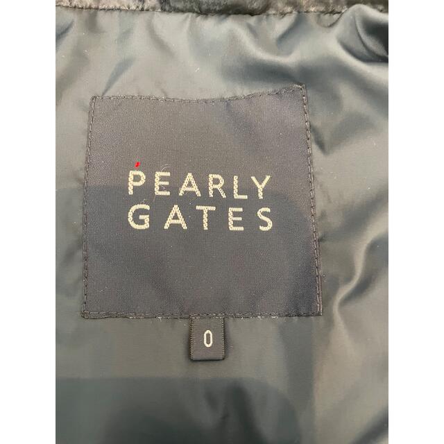 PEARLY GATES(パーリーゲイツ)のパーリーゲイツダウンベスト0 スポーツ/アウトドアのゴルフ(ウエア)の商品写真